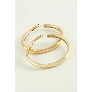 ieg™ Noktalı Halka Küpe 4,5 cm