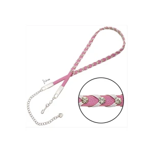 ieg™ Örgülü Deri Taşlı Kemer