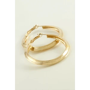 ieg™ Oval Halka Küpe 4 cm