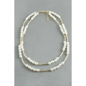 ieg™ Oval İnci İkili Kolye