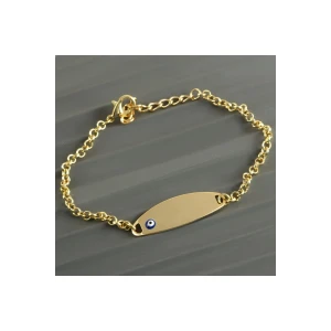 ieg™ Oval İsim Yazılabilir Boş Plaka Bileklik