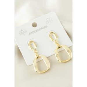 ieg™ Oval Metal Küpe