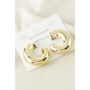 ieg™ Oval Plastik Küpe