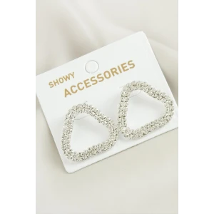 ieg™ Oval Suyolu Taşlı Küpe