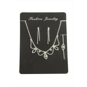 ieg™ Oval Taşlı Set Kolye