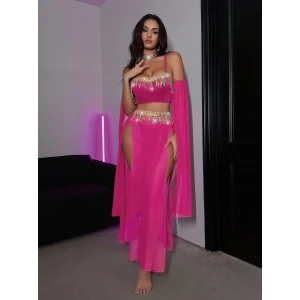 ieg™ Özel Tasarım Pembe Dansöz Kostümü