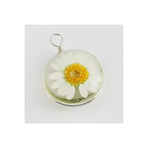 ieg™ Papatya Canlı Kolye Ucu 2,5 cm