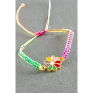 ieg™ Papatya Makrome İp Bileklik