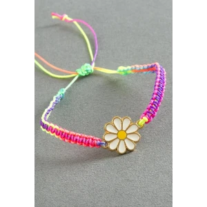 ieg™ Papatya Makrome İp Bileklik