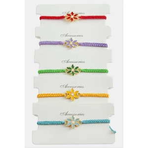 ieg™ Papatya Makrome Örgülü Bileklik