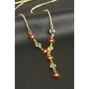 ieg™ Papatya Nazar Mineli Y Kolye