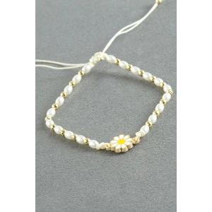 ieg™ Papatya Oval İnci Bileklik