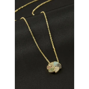 ieg™ Papatya Zirkon Taşlı Kolye
