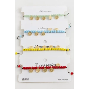 ieg™ Para Kristal Makrome İp Bileklik