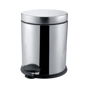 ieg™ Paslanmaz Lüks Pedallı Çöp Kovası 3 Lt -56345