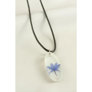 ieg™ Peygamber Çiçeği Elips Epoksi Kolye