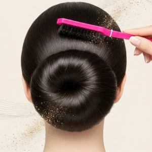 ieg™ Plastik Saplı Topuz Tarağı