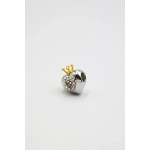 ieg™ Pn Bileklik Kalp Charm - Gümüş