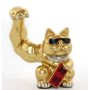 ieg™ Polyester Şanslı Kedi Figürü Model 3