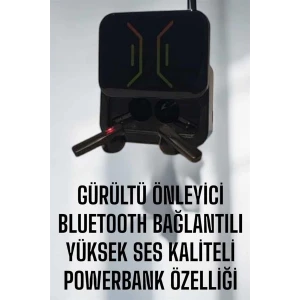 ieg™ Powerbankli Bluetooth Kulaklık Yüksek Ses Kaliteli Kablosuz