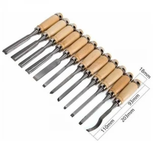 ieg™ Profesyonel Ahşap Oyma Bıçak Seti 12 Parça