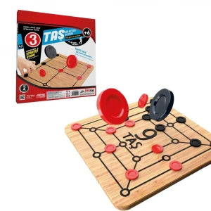 ieg™ Redka Ahşap Dokuztaş / Üçtaş Kutu Oyunu