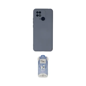 ieg™ Redmi 10C Kılıf Ahenk Serisi - Siyah Joko Magic 5D Cam
