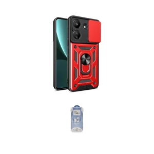 ieg™ Redmi 13C Kılıf Ahenk Klasik - Siyah Joko Magic 5D Cam
