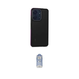 ieg™ Redmi 13C Kılıf Eksen Işık - Siyah Joko Magic 5D Cam