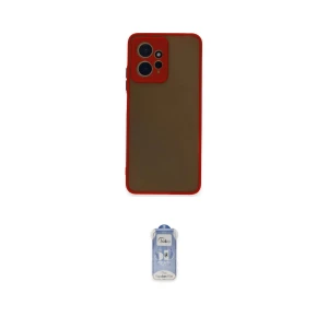 ieg™ Redmi Note 12 4G Kılıf Ahenk Çizgi Serisi - Siyah Joko Magic 5D Cam