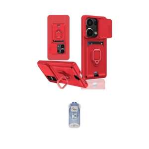 ieg™ Redmi Note 13 Pro 4G Kılıf Vadi Form Prime - Siyah Joko Magic 5D Cam