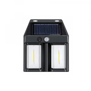 ieg™ Rustik Ampul İkili Solar Duvar Aplik Güneş Enerjili Hareket Sensörlü