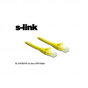 ieg™ S-link Sl-cat601ye Cat6 Patch 1mt Kablo (sarı)(1923)