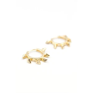 ieg™ Sallantılı Halka Küpe - Altın