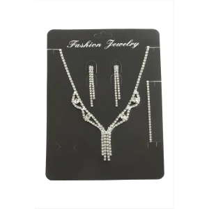 ieg™ Sallantılı Taşlı Set Kolye