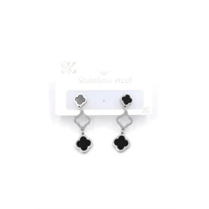 ieg™ Sallantılı VC Yonca  Küpe - Gümüş