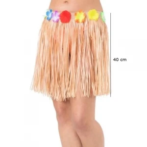 ieg™ Saman Renk Püsküllü Hawaii Luau Hula Etek