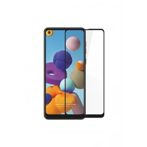 İEG® Samsung A21S Uyumlu 9d Tam Kaplayan Parmak Izi Bırakmayan Ekran Koruyucu Film