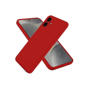 ieg™  Samsung Galaxy A06 Kılıf First Silikon - Kırmızı