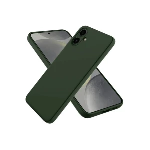 ieg™  Samsung Galaxy A06 Kılıf First Silikon - Koyu Yeşil