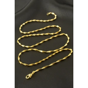 ieg™ Sarı Renkli Bugulu Zincir Kolye