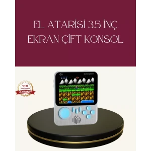 ieg™ Şarjlı 3.5 İnç Retro Oyun Konsolu