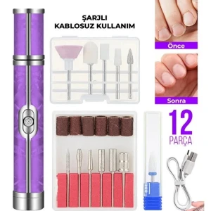 ieg™ Şarjlı Manikür Pedikür Tırnak Bakım Seti