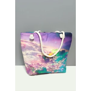 ieg™ Satürn Desenli Plaj Çantası