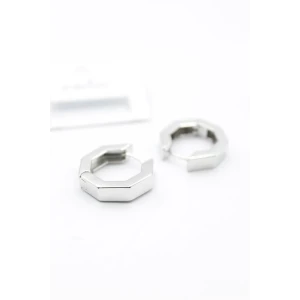 ieg™ Sekizgen  Küpe - Gümüş