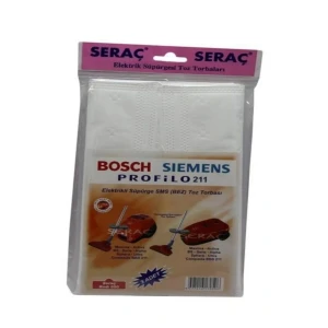 İEG® Seraç Bez Süpürge Torbası Bosch Siemens No:050 Süpürge Torbası