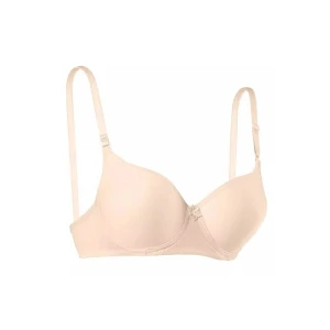 ieg™ Silikonlu Desteksiz Telli Düz Boş Sütyen Ten