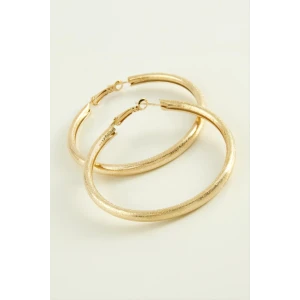 ieg™ Simli Boru Halka Küpe 4,5 cm