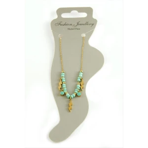 ieg™ Şimşek Boncuk Lüks Çelik Halhal