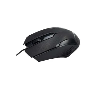 ieg™ Siyah Mat Desenli USB Kablolu 3D Optik Mouse